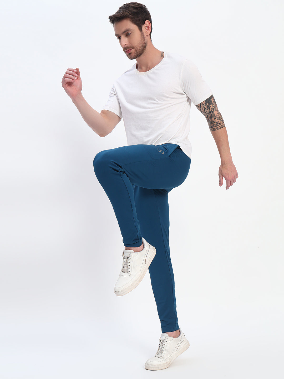 Men’s Track Pants - 4 Way Stretchable - Moisture Wicking