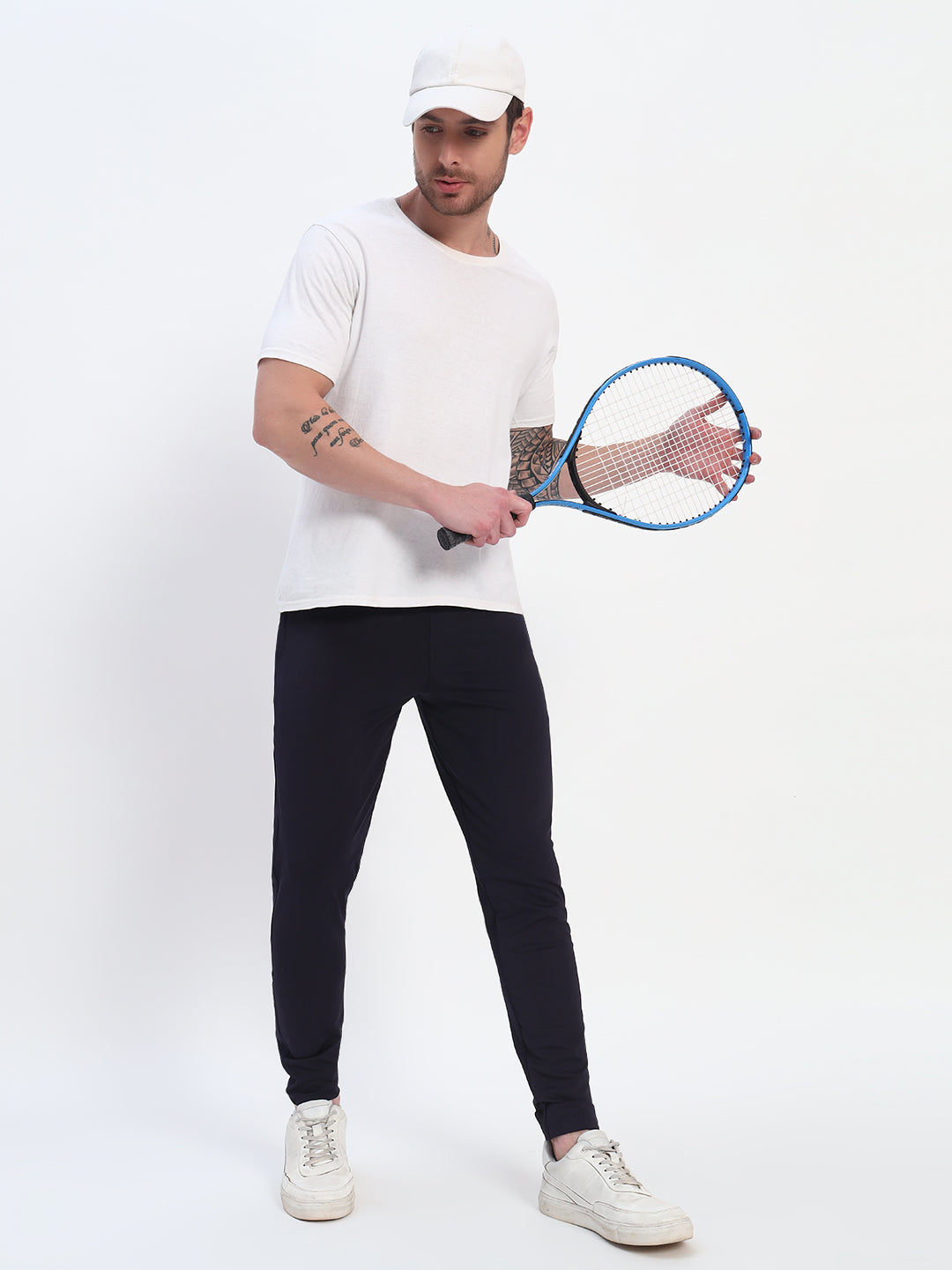 Men’s Track Pants - 4 Way Stretchable - Moisture Wicking