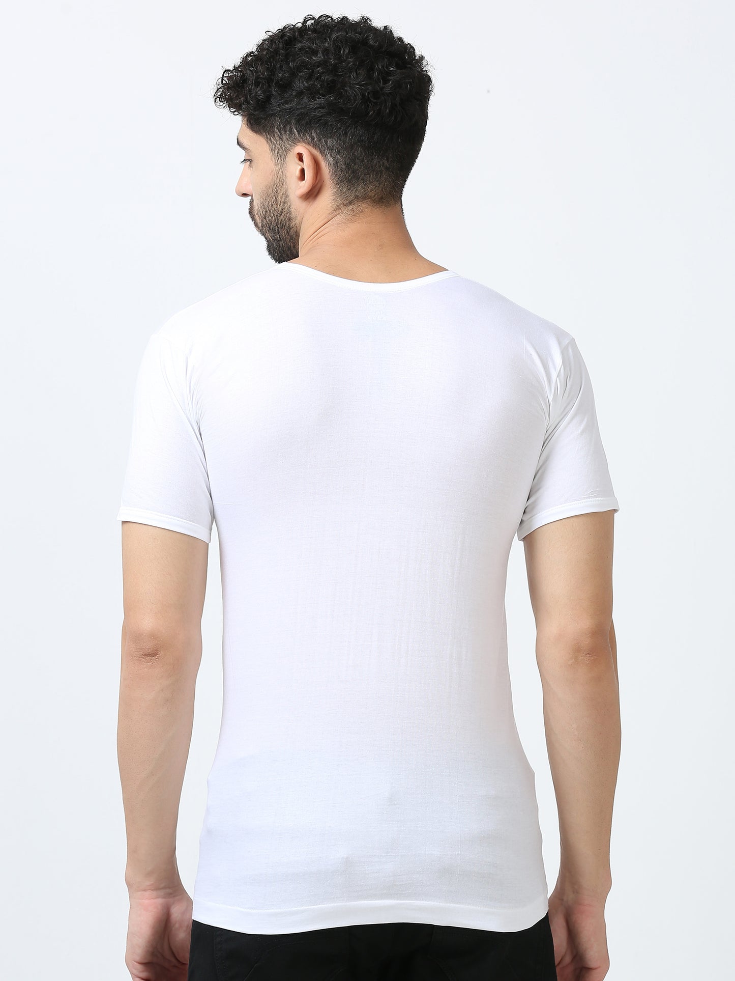 Men's Vests-Super Combed Cotton - Regular Fit -Half Sleeve