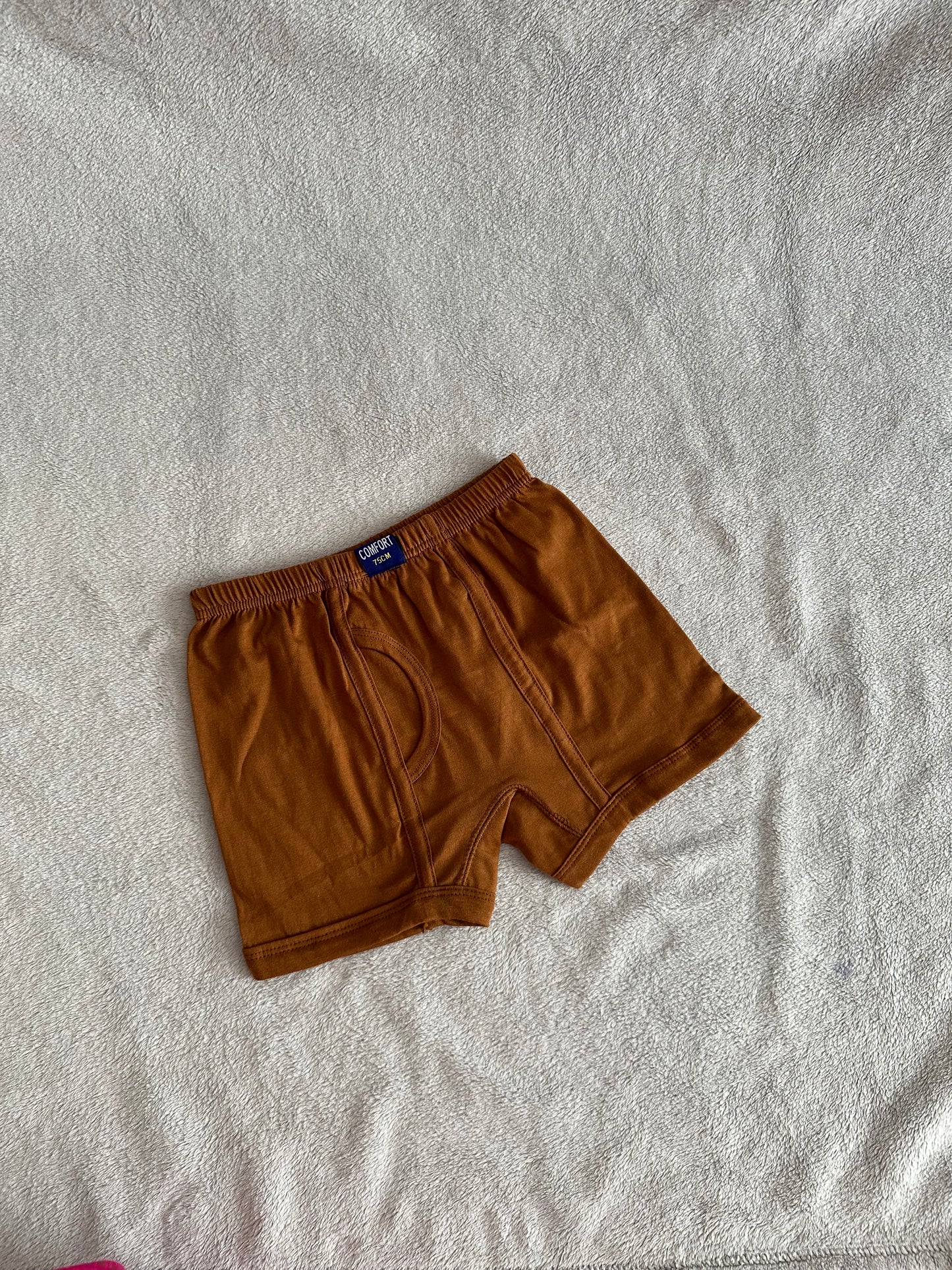 Kids Trunks- Junior Trunks - 18hr Single Jersey Fabric - PLAIN - Soft Cotton