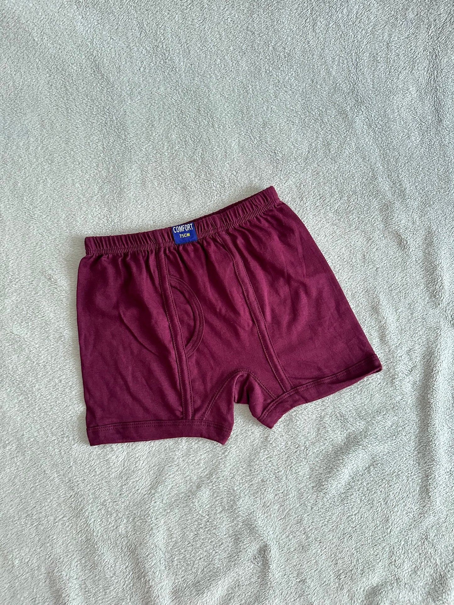 Kids Trunks- Junior Trunks - 18hr Single Jersey Fabric - PLAIN - Soft Cotton