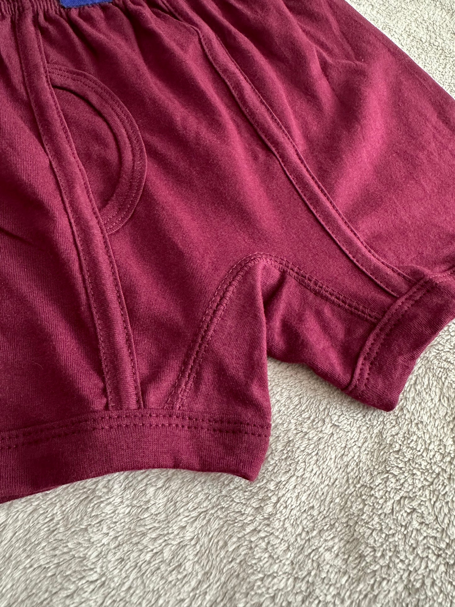 Kids Trunks- Junior Trunks - 18hr Single Jersey Fabric - PLAIN - Soft Cotton