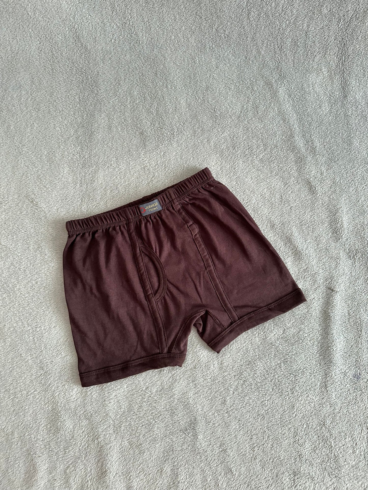 Kids Trunks- Junior Trunks - 18hr Single Jersey Fabric - PLAIN - Soft Cotton