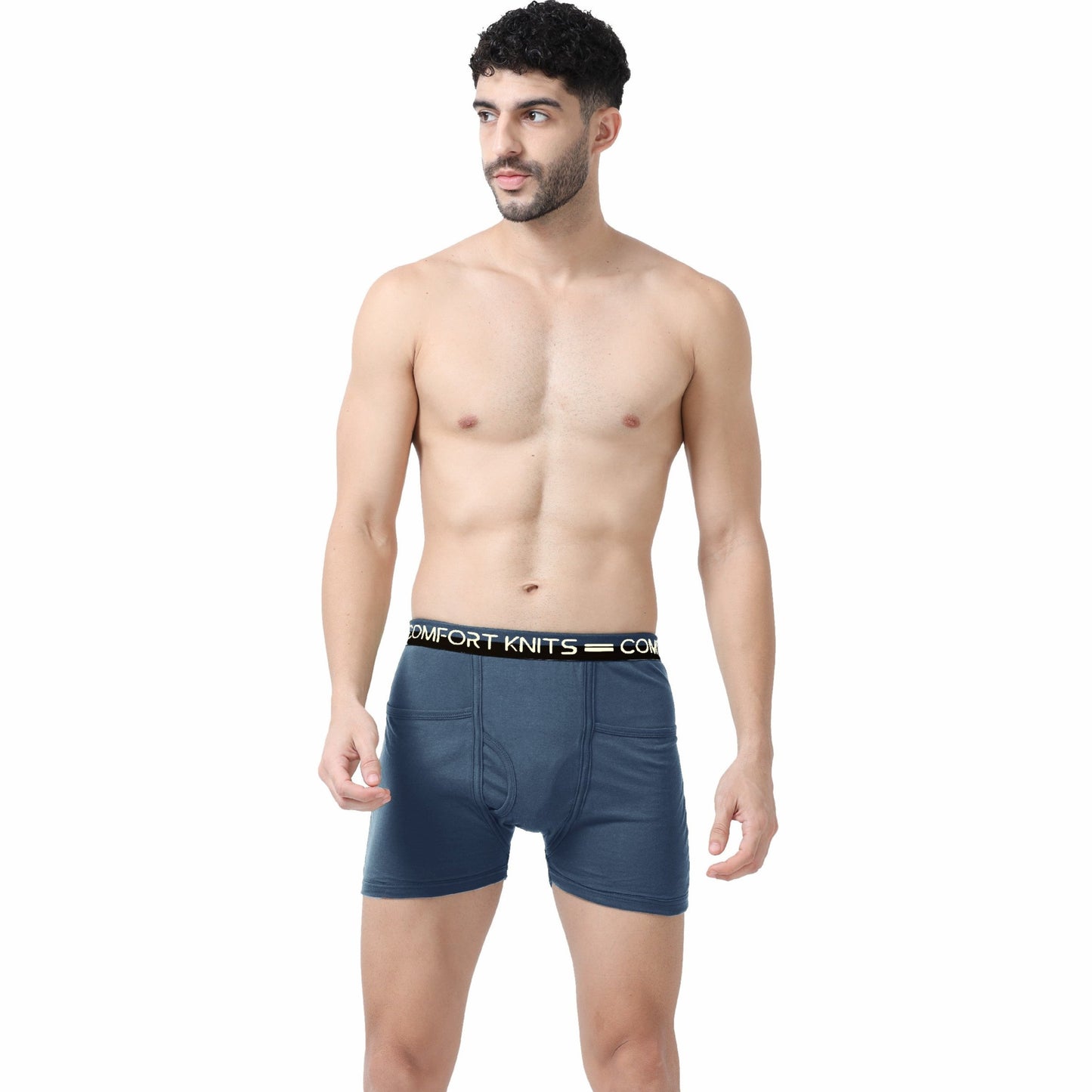 Times-Single Jersey Trunks-Pocket -Fine Trunks- 100% Premium Cotton