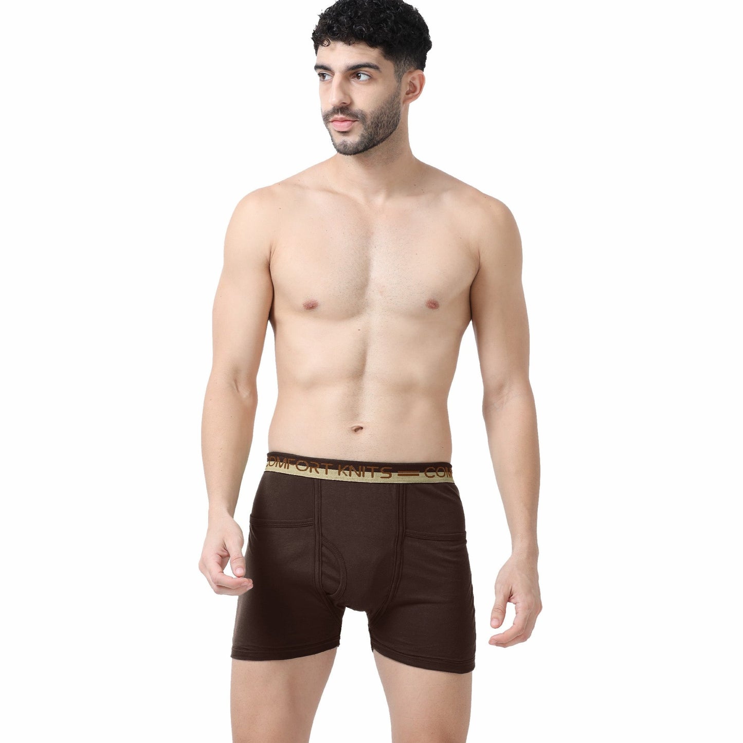 Times-Single Jersey Trunks-Pocket -Fine Trunks- 100% Premium Cotton