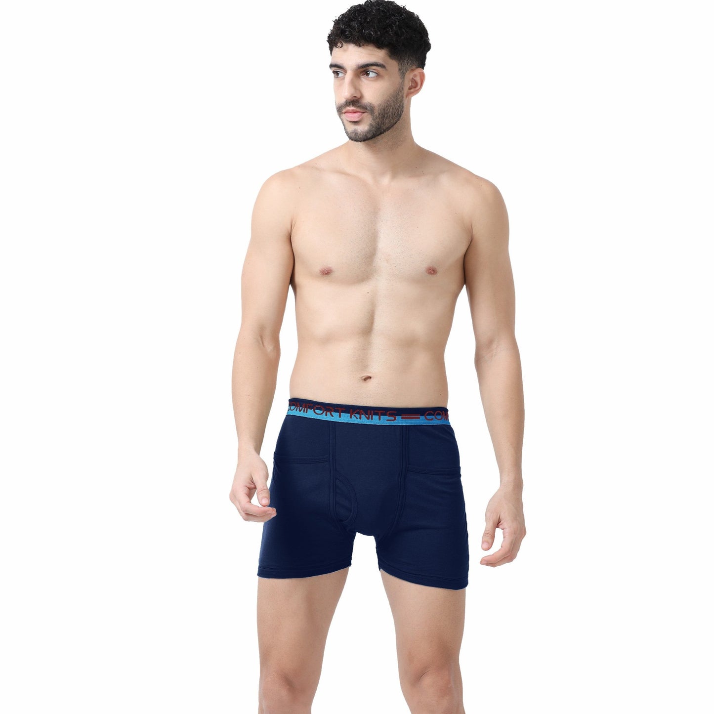 Times-Single Jersey Trunks-Pocket -Fine Trunks- 100% Premium Cotton