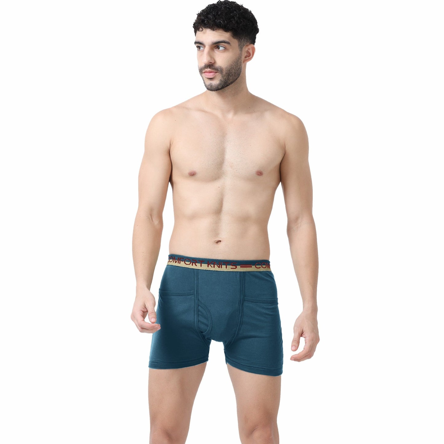 Times-Single Jersey Trunks-Pocket -Fine Trunks- 100% Premium Cotton