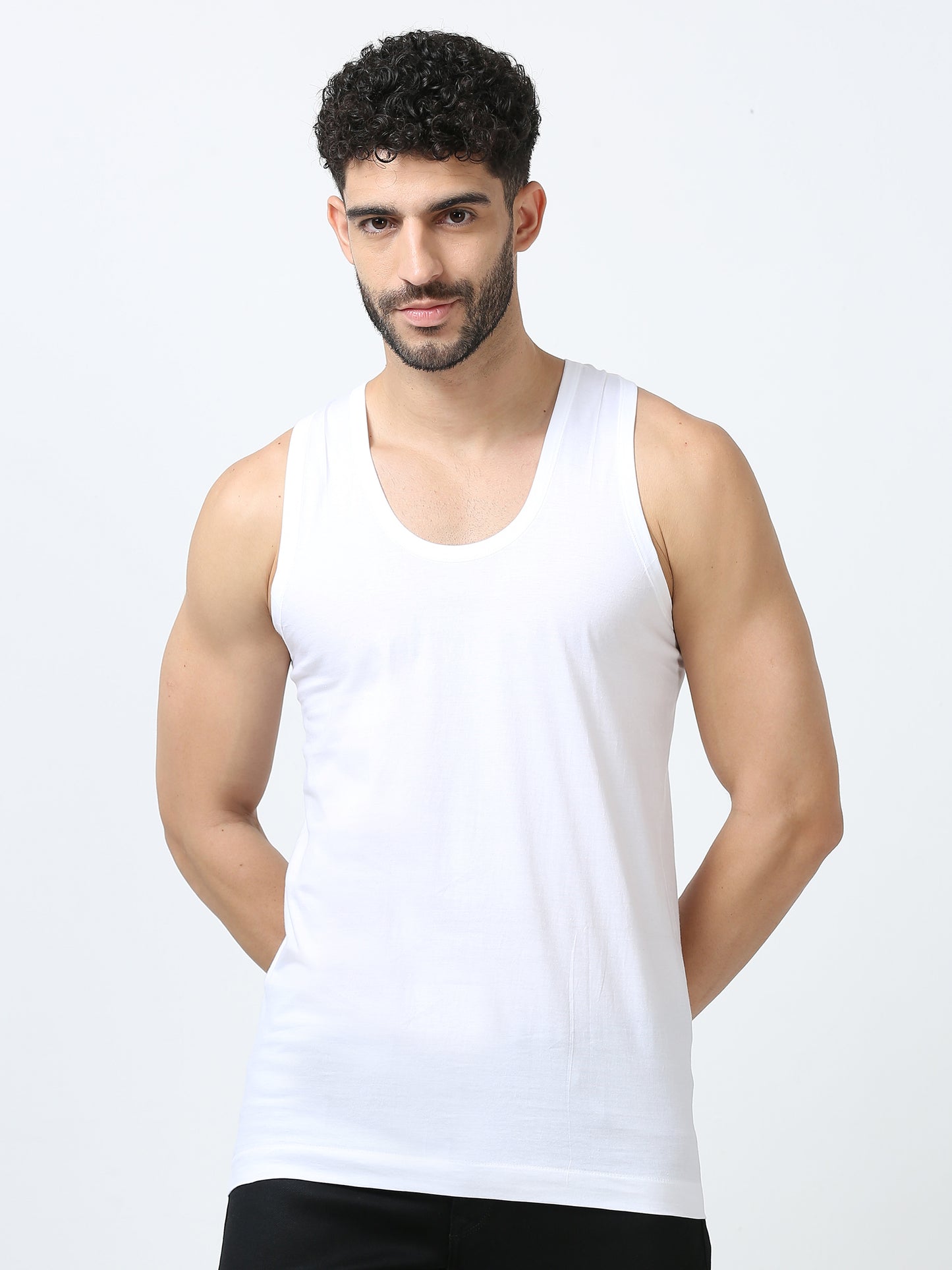 Men's Vests-Super Combed Cotton - Regular Fit