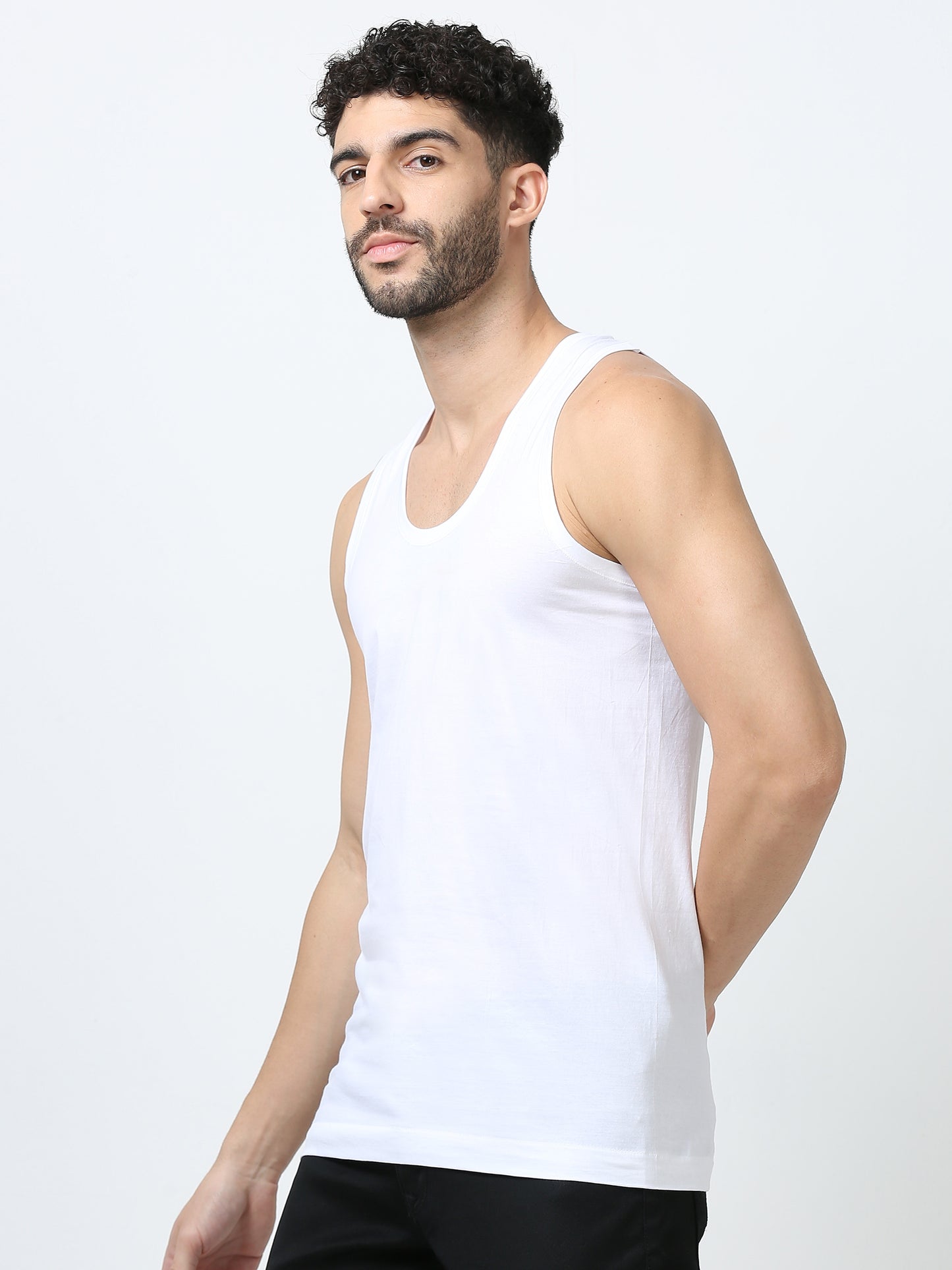 Men's Vests-Super Combed Cotton - Regular Fit