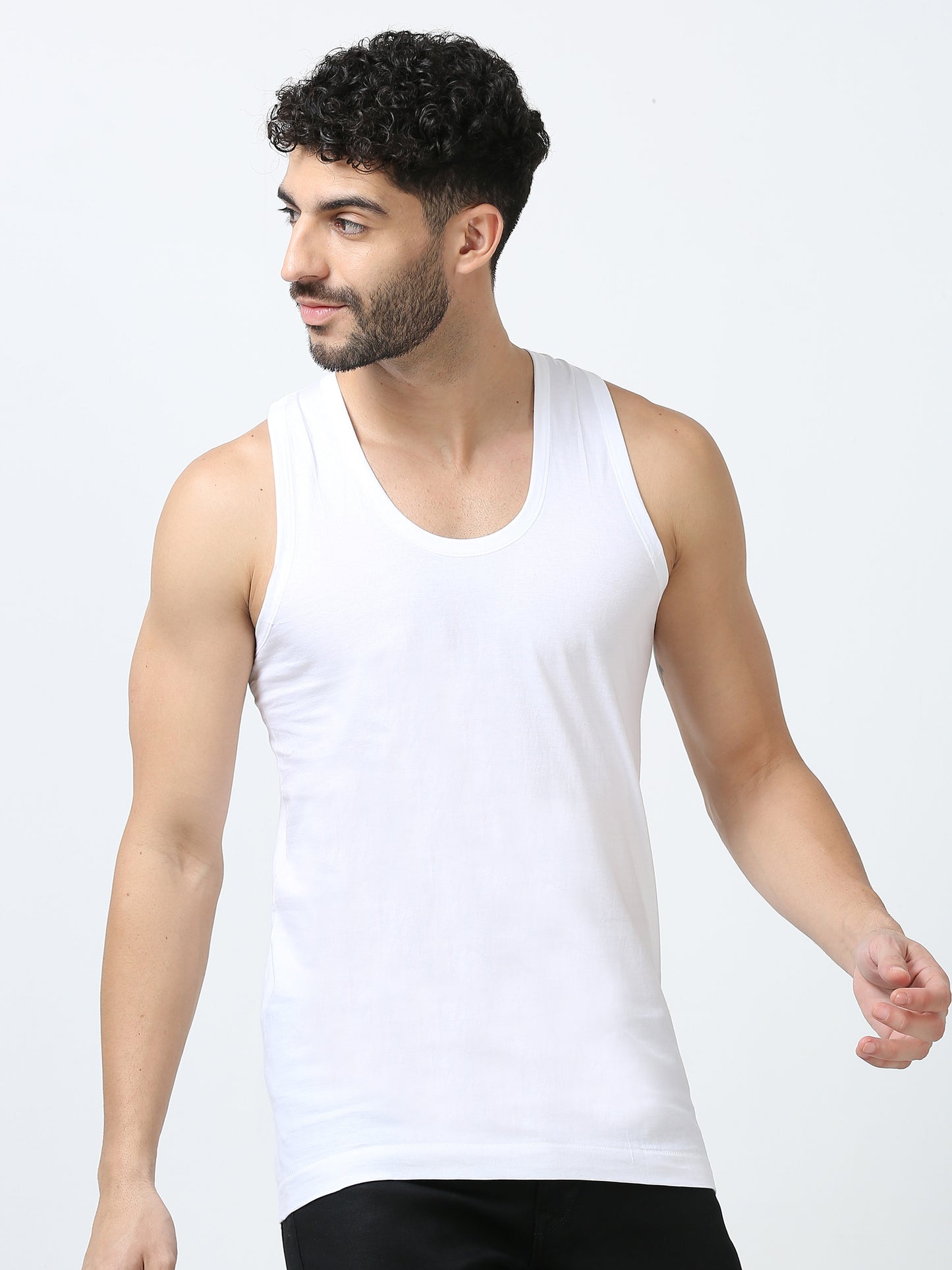 Men's Vests-Super Combed Cotton - Regular Fit