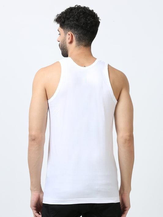 Men's Vests-Super Combed Cotton - Regular Fit