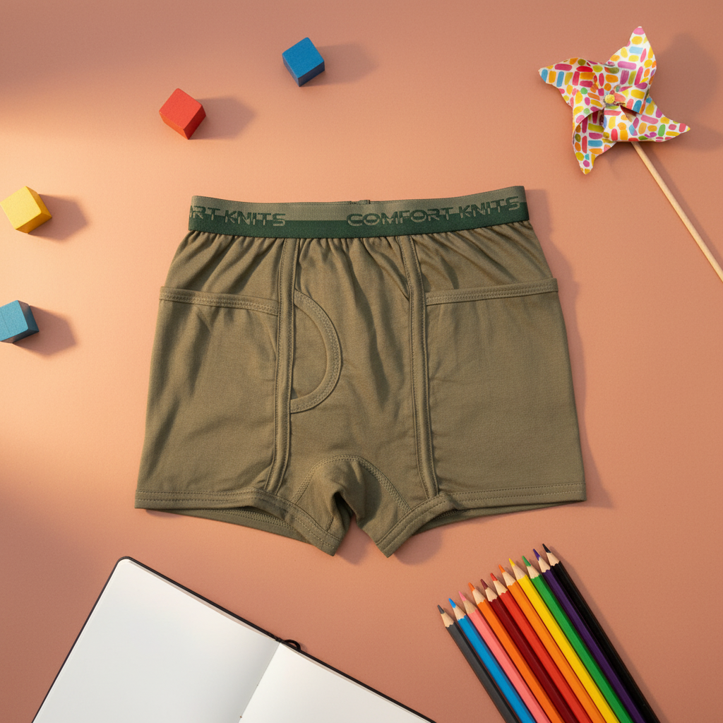 Junior Trunks - POCKET - Outer Elastic