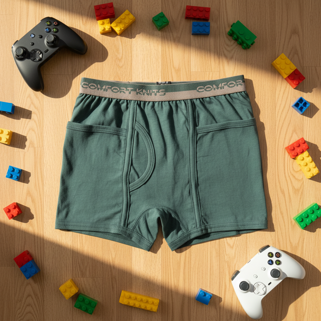 Junior Trunks - POCKET - Outer Elastic